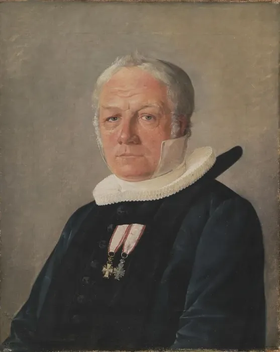 Framed Print : P.H. Monster, Rural Dean in Soro, later Bishop of Aarhus, 1828. Creator: Jorgen Pedersen Roed Framed Print : P.H. Monster, Rural Dean in Soro, later Bishop of Aarhus, 1828. Creator: Jorgen Pedersen Roed