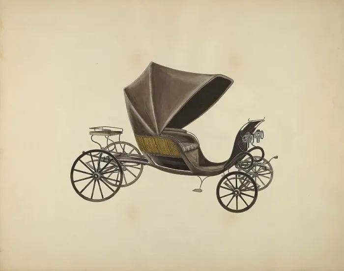 Framed Print : Phaeton, c. 1936. Creator: Fred Weiss Framed Print : Phaeton, c. 1936. Creator: Fred Weiss