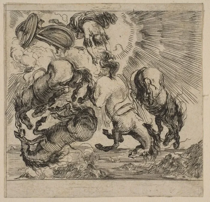 Framed Print : Phaeton, from Game of Mythology (Jeu de la Mythologie), 1644 Framed Print : Phaeton, from Game of Mythology (Jeu de la Mythologie), 1644
