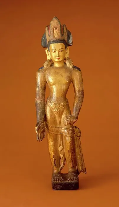 Framed Print : Phagpa Lokeshvara (Copy of the original in the Potala, Lhasa, Tibet), 13th-14th century. Creator: Unknown