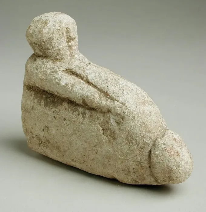 Framed Print : Phallic Figure, Ptolemaic Period (305-31 BCE). Creator: Unknown