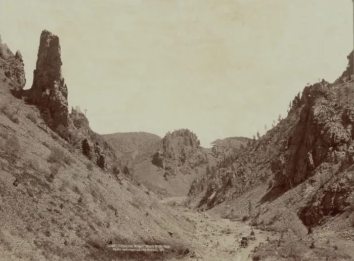 Framed Print : Phantom Ridge, Black Hills, Dak, 1890. Creator: John C. H. Grabill Framed Print : Phantom Ridge, Black Hills, Dak, 1890. Creator: John C. H. Grabill