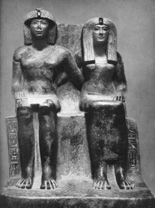 Framed Print : Pharaoh Thutmose IV and his queen, 1933-1934 Framed Print : Pharaoh Thutmose IV and his queen, 1933-1934
