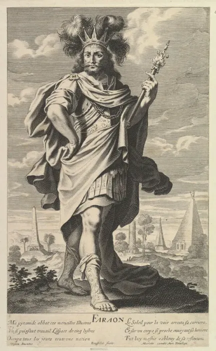 Framed Print : Pharaon, ca. 1639-40. Creators: Gilles Rousselet, Abraham Bosse Framed Print : Pharaon, ca. 1639-40. Creators: Gilles Rousselet, Abraham Bosse