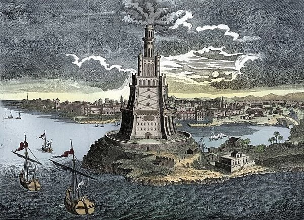 The Pharos of Alexandria, 18th century
