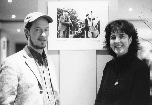 Phil Flanigan and Hannah Richardson, Capitol Radio Jazz Festival, Knebworth, Herts, c2002