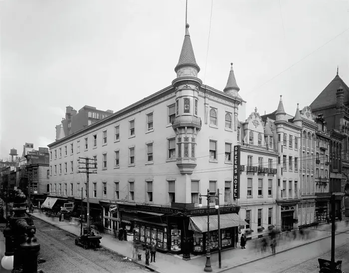 Framed Print : Philadelphia, Pa. Green's Hotel, between 1900 and 1920. Creator: Unknown Framed Print : Philadelphia, Pa. Green's Hotel, between 1900 and 1920. Creator: Unknown
