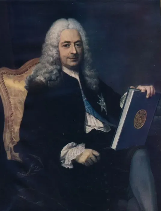 Framed Print : Philibert Orry de Vignory, c1737. Artist: Maurice-Quentin de La Tour Framed Print : Philibert Orry de Vignory, c1737. Artist: Maurice-Quentin de La Tour