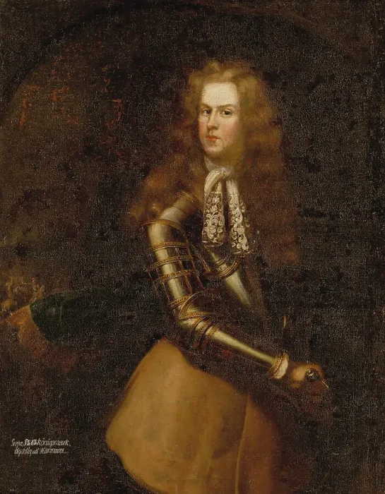 Framed Print : Philip Christopher von Konigsmarck, c17th century. Creator: Anon Framed Print : Philip Christopher von Konigsmarck, c17th century. Creator: Anon
