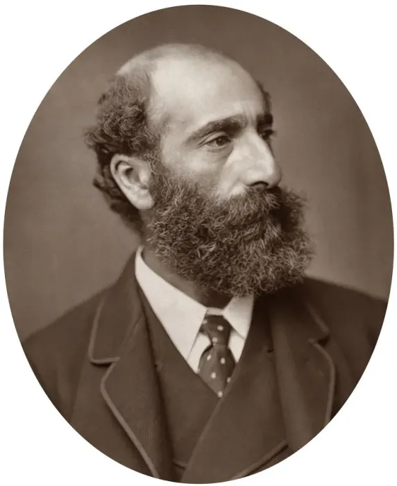 Framed Print : Philip Hermogenes Calderon, artist and Royal Academician, 1882. Artist: Lock & Whitfield Framed Print : Philip Hermogenes Calderon, artist and Royal Academician, 1882. Artist: Lock & Whitfield