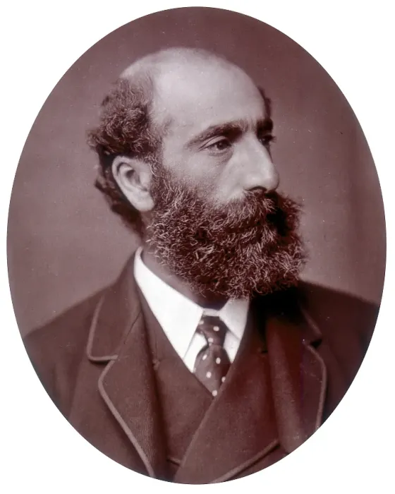 Framed Print : Philip Hermogenes Calderon, artist and Royal Academician, 1882. Creator: Lock & Whitfield Framed Print : Philip Hermogenes Calderon, artist and Royal Academician, 1882. Creator: Lock & Whitfield