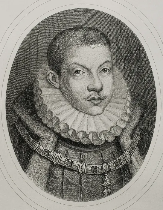 Framed Print : Philip III (1578-1621), King of Spain (1598-1621) and also, as Philip II, King of Portugal... 1879. Creators: Alphonse Charles Masson, Magin Pujadas Framed Print : Philip III (1578-1621), King of Spain (1598-1621) and also, as Philip II, King of Portugal... 1879. Creators: Alphonse Charles Masson, Magin Pujadas