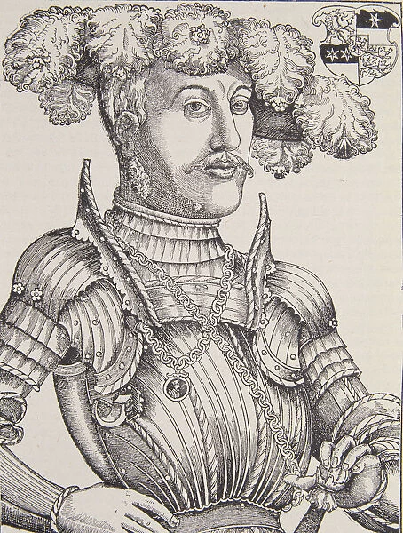 Philip the Magnanimous (1504-1567), Landgrave of Hesse, embraced the reform in 1524, woodcut