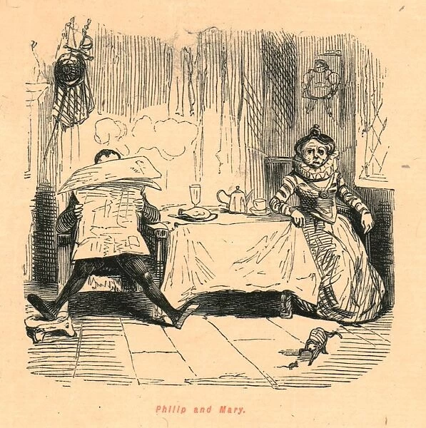 Philip and Mary, 1897. Creator: John Leech