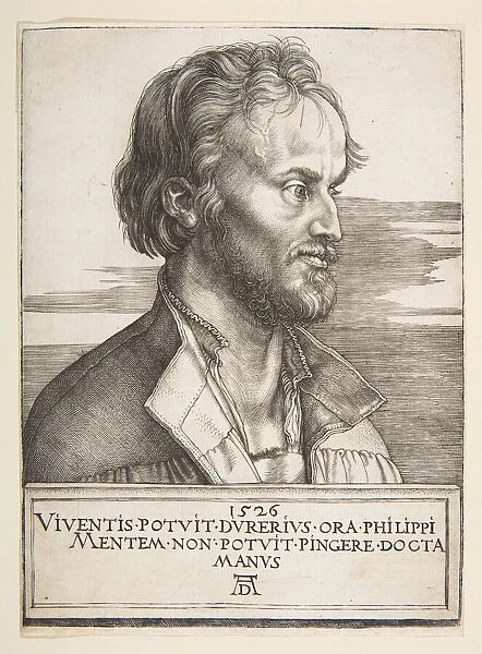 Philip Melanchthon, 1526. Creator: Albrecht Durer