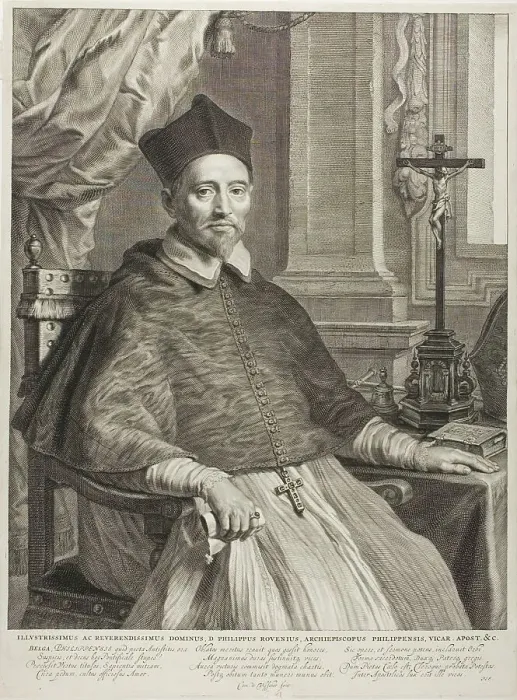 Framed Print : Philip Rovenius, n.d. Creator: Cornelis de Visscher Framed Print : Philip Rovenius, n.d. Creator: Cornelis de Visscher