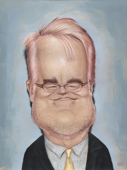 Framed Print : Philip Seymour Hoffman. Creator: Dan Springer Framed Print : Philip Seymour Hoffman. Creator: Dan Springer