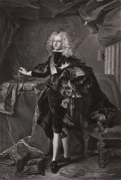 Framed Print : Philip V, King of Spain, 1700 (1906). Artist: Braun and Co Framed Print : Philip V, King of Spain, 1700 (1906). Artist: Braun and Co