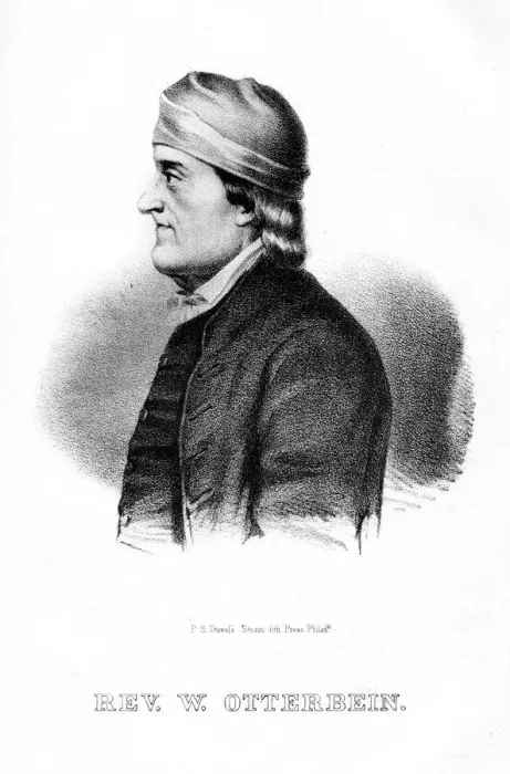 Framed Print : Philip William Otterbein, German-American clergyman, (1854) Framed Print : Philip William Otterbein, German-American clergyman, (1854)