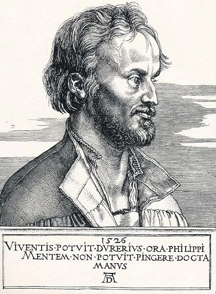 Philipp Melanchthon, 1526 (1906). Artist: Albrecht Durer