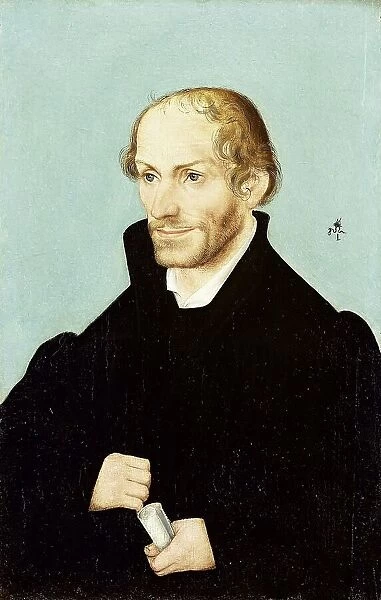 Philipp Melanchthon, Leading Figure of the Reformation, 1540-1560. Creator: Workshop of Lucas Cranach the Elder
