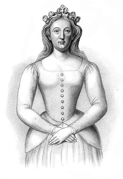 Philippa of Hainault, (1851). Artist: Henry Colburn
