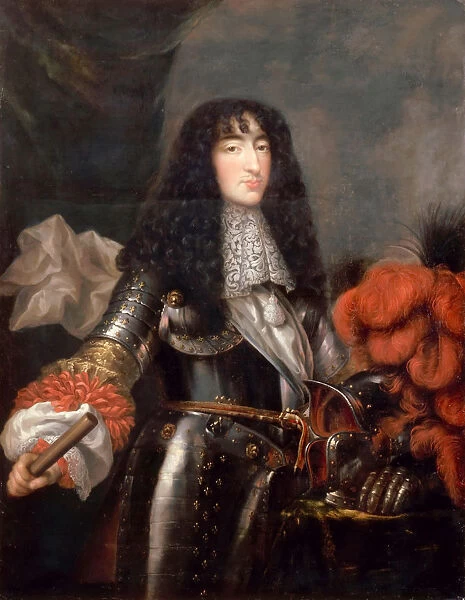 Philippe I, Duke of Orleans (1640-1701). Artist: Mathieu, Antoine (ca. 1631-1673)