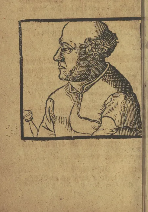 Framed Print : Philippus Theophrastus Aureolus Bombastus von Hohenheim (Paracelsus), 1599. Creator: Anonymous Framed Print : Philippus Theophrastus Aureolus Bombastus von Hohenheim (Paracelsus), 1599. Creator: Anonymous