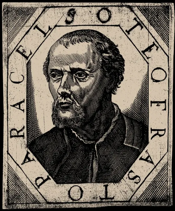 Framed Print : Philippus Theophrastus Aureolus Bombastus von Hohenheim (Paracelsus), 1666. Creator: Anonymous Framed Print : Philippus Theophrastus Aureolus Bombastus von Hohenheim (Paracelsus), 1666. Creator: Anonymous