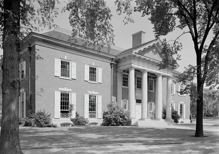 Framed Print : Phillips Academy, Andover, Massachusetts, 1937. Creators: Gottscho-Schleisner, Inc, William & Geoffrey Platt Framed Print : Phillips Academy, Andover, Massachusetts, 1937. Creators: Gottscho-Schleisner, Inc, William & Geoffrey Platt