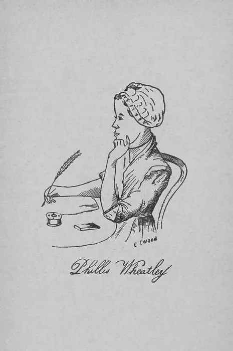 Framed Print : Phillis Wheatley, 1897. Creator: E. T. Wood