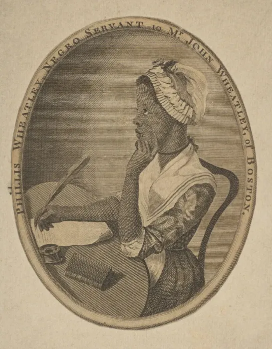 Framed Print : Phillis Wheatley, Negro Servant to Mr. John Wheatley of Boston, ca. 1773 Framed Print : Phillis Wheatley, Negro Servant to Mr. John Wheatley of Boston, ca. 1773