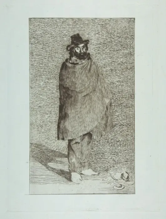 Framed Print : The Philosopher (Le Philosophe), 1865-66. Creator: Edouard Manet Framed Print : The Philosopher (Le Philosophe), 1865-66. Creator: Edouard Manet