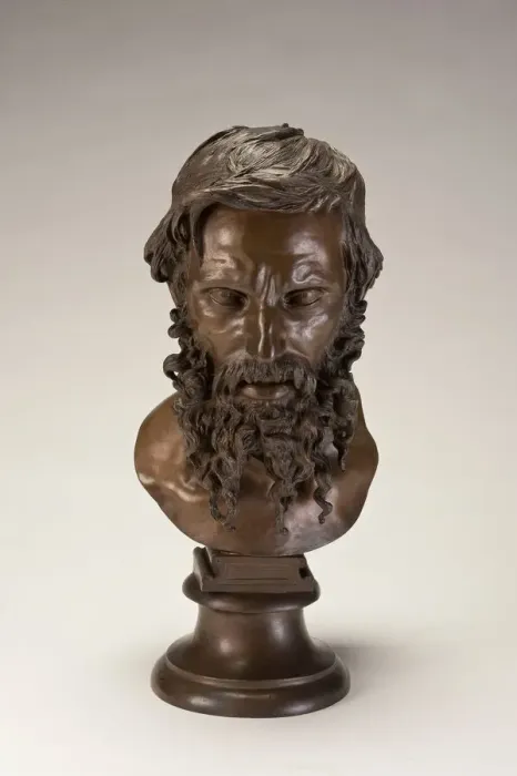 Framed Print : The Philosopher (Portrait Of Masto Ciccio), 1883 / cast 1919. Creator: Vincenzo Gemito Framed Print : The Philosopher (Portrait Of Masto Ciccio), 1883 / cast 1919. Creator: Vincenzo Gemito