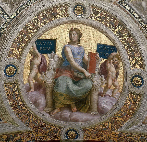 The Philosophy. (Ceiling Fresco in Stanza della Segnatura), ca 1510-1511. Creator