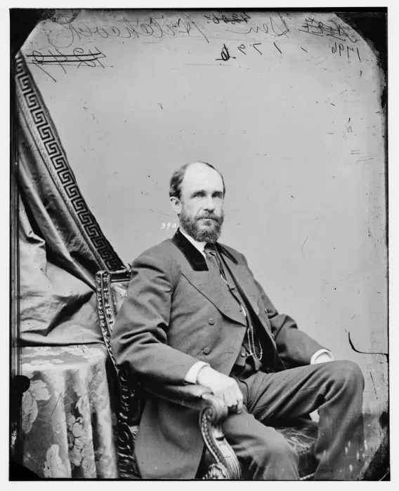 Framed Print : Phineas Warren Hitchcock of Nebraska, between 1860 and 1875. Creator: Unknown Framed Print : Phineas Warren Hitchcock of Nebraska, between 1860 and 1875. Creator: Unknown
