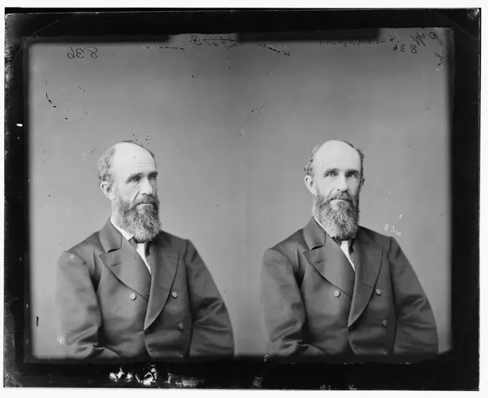 Framed Print : Phineas Warren Hitchcock of Nebraska, 1865-1880. Creator: Unknown Framed Print : Phineas Warren Hitchcock of Nebraska, 1865-1880. Creator: Unknown