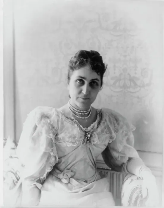 Framed Print : Phoebe Apperson Hearst, c1895. Creator: Frances Benjamin Johnston Framed Print : Phoebe Apperson Hearst, c1895. Creator: Frances Benjamin Johnston