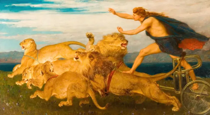 Framed Print : Phoebus Apollo, 1895-8. Creator: Briton Riviere Framed Print : Phoebus Apollo, 1895-8. Creator: Briton Riviere