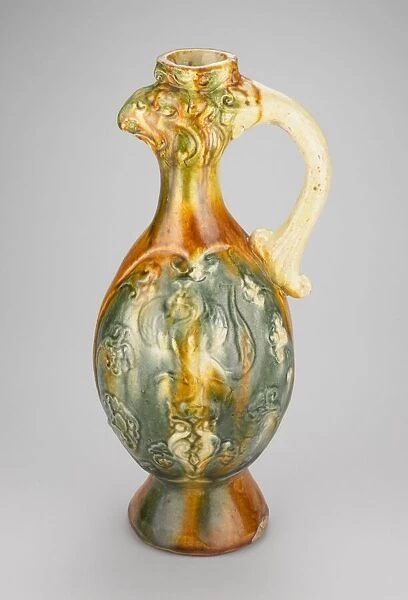 Phoenix-Headed Ewer, Tang dynasty (618-907 A. D. ), first half of 8th century