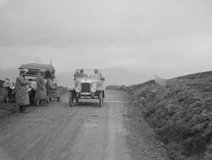 Framed Print : Phoenix of J van Hooydonk competing in the Scottish Light Car Trial, 1922. Artist: Bill Brunell Framed Print : Phoenix of J van Hooydonk competing in the Scottish Light Car Trial, 1922. Artist: Bill Brunell