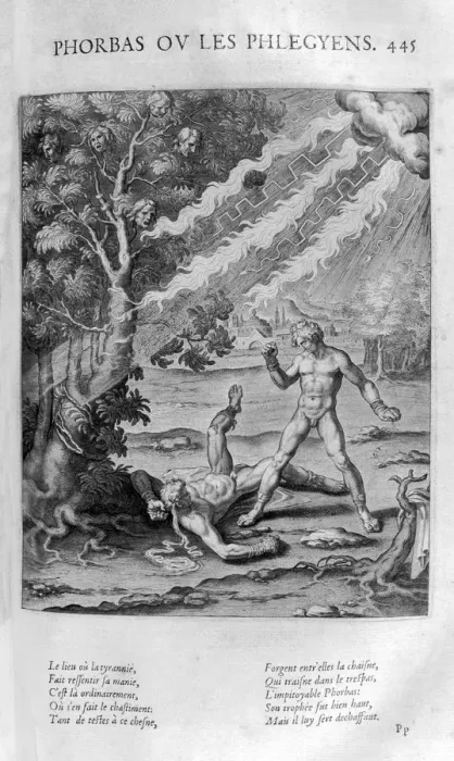 Framed Print : Phorbas, 1615. Artist: Leonard Gaultier Framed Print : Phorbas, 1615. Artist: Leonard Gaultier