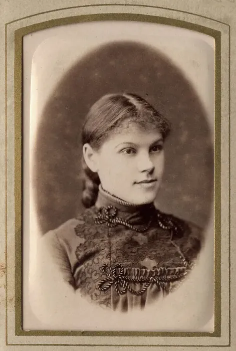 Framed Print : Photo of a girl, late 19th cent - early 20th cent. Creator: PA Milevskii Framed Print : Photo of a girl, late 19th cent - early 20th cent. Creator: PA Milevskii