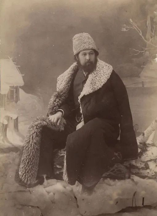 Framed Print : Photo portrait of the merchant of the 2nd guild Vasily Ivanovich Karnakov, 1890. Creator: Akselrod Framed Print : Photo portrait of the merchant of the 2nd guild Vasily Ivanovich Karnakov, 1890. Creator: Akselrod