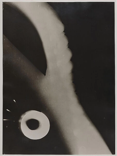 Photogram, c.1925. Creator: Moholy-Nagy, Laszlo (1895-1946)