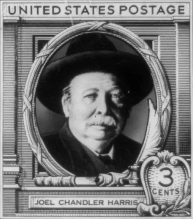 Framed Print : Photograph of artwork for 3-cent US postage stamp featuring portrait of Joel Chandler Harris, c1948. Creator: Unknown Framed Print : Photograph of artwork for 3-cent US postage stamp featuring portrait of Joel Chandler Harris, c1948. Creator: Unknown