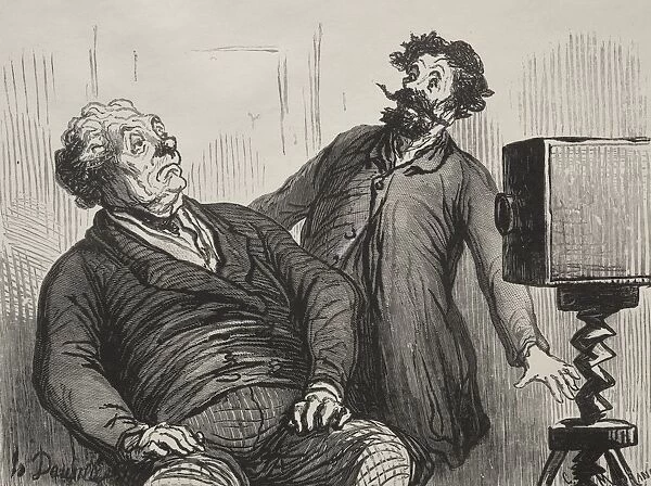 Photographe et photographies. Creator: Honore Daumier (French, 1808-1879)