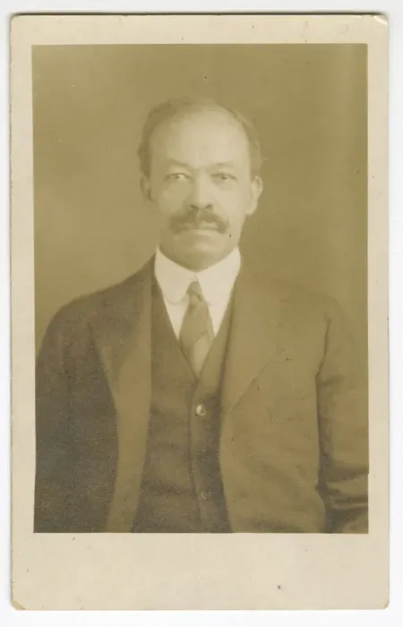Framed Print : Photographic postcard of Senator Henry Hall Falkener, early 20th century Framed Print : Photographic postcard of Senator Henry Hall Falkener, early 20th century