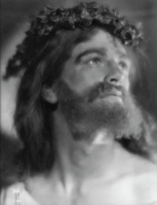 Framed Print : A photographic representation of Jesus, early 20th century. Artist: Tornquist Framed Print : A photographic representation of Jesus, early 20th century. Artist: Tornquist