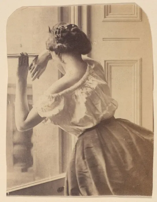 Framed Print : Photographic Study, Early 1860s. Creator: Clementina Hawarden Framed Print : Photographic Study, Early 1860s. Creator: Clementina Hawarden